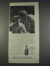 1982 Jack Daniel's Whiskey Ad - You Can Taste a Secret - $18.49