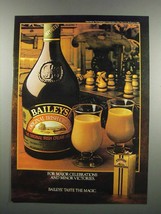 1983 Baileys Irish Cream Ad - Major Celebrations - £14.53 GBP