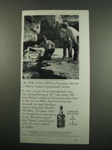 1984 Jack Daniel&#39;s Whiskey Ad - Of the 2,531 Caves - £14.45 GBP