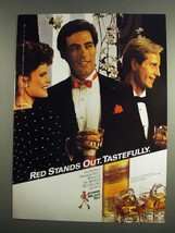 1984 Johnnie Walker Red Label Scotch Ad - Stands Out - £14.76 GBP