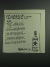 1984 Beefeater Gin Ad - The Crown Jewel of England - £14.61 GBP