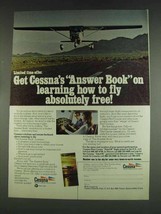1978 Cessna Pilot Center Ad - Learning How To Fly - £14.54 GBP
