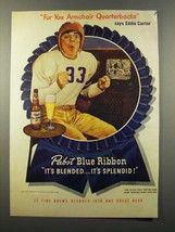 1947 Pabst Blue Ribbon Beer Ad - Eddie Cantor - £14.53 GBP