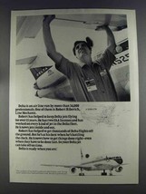 1980 Delta Airlines Ad - Robert Riberich Line Mechanic - £14.46 GBP