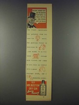 1935 Old Mr. Boston Dry Gin Ad - Millions Wonder - £14.78 GBP