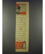 1935 Old Mr. Boston Dry Gin Ad - Millions Wonder - £14.78 GBP