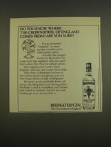 1985 Beefeater Gin Ad - Do you know where the crown jewel of England comes from? - £14.50 GBP