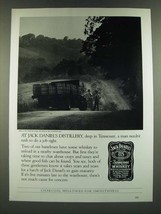 1986 Jack Daniel&#39;s Whiskey Ad - At Jack Daniel&#39;s Distillery - £14.76 GBP