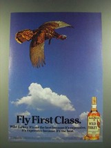 1986 Wild Turkey Bourbon Ad - Fly First Class - £14.27 GBP