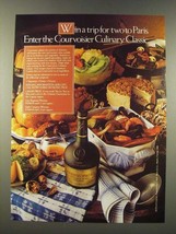 1986 Courvoisier Cognac Ad - A Trip for Two to Paris - £14.69 GBP