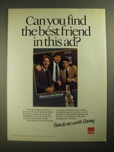 1987 Smirnoff Vodka Ad - Can You Find the Best Friend in This Ad? - £14.78 GBP