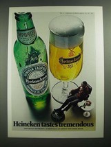 1970 Heineken Beer ad - Tastes Tremendous - £14.74 GBP