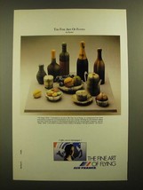 1988 Air France Ad - The Fine Art of Flying by Pavlos - $14.99