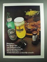 1976 Heineken Beer Ad - in German - £14.60 GBP