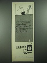 1977 High &amp; Dry Gin Ad - Charles Hid a Bottle in His Cello - £15.01 GBP