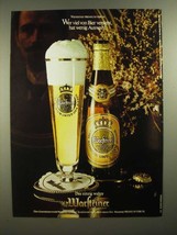 1979 Warsteiner Beer Ad - in German - hat wenig Auswahl - £14.65 GBP