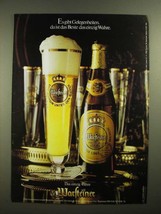 1979 Warsteiner Beer Ad - in German - Es gibt Gelegenheiten - £14.65 GBP