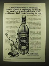 1978 Glenfiddich Scotch Ad - Truly a Remarkable Scotch - £14.76 GBP