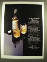 1979 Dewar&#39;s Scotch Ad - A Short Story to Reflect On - £14.48 GBP