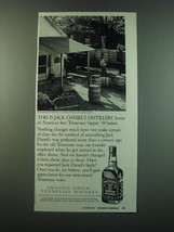 1988 Jack Daniel&#39;s Whiskey Ad - This is Jack Daniel&#39;s distillery - £14.45 GBP