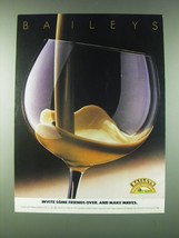 1989 Baileys irish Cream Ad - Invite some friends over and make waves - £14.48 GBP