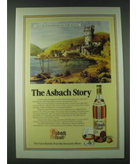 1989 Asbach Brandy Ad - Old Ruedesheim-on-the-Rhine - £14.73 GBP