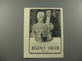 1955 Sherry Ad w/ Elizabeth Taylor, Stewart Granger - $18.49