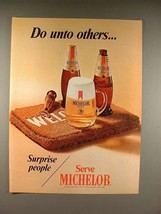 1970 Michelob Beer Ad - Do Unto Others! - £14.78 GBP