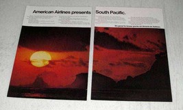 1970 American Airlines Ad - Presents South Pacific - £14.54 GBP