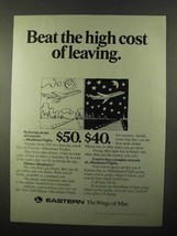 1971 Eastern Airlines Ad - Beat High Cost of Leaving - £14.49 GBP