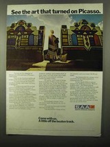 1971 SAA South African Airways Ad - Turned on Picasso - £14.78 GBP