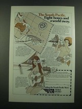 1971 UTA French Airlines Ad - The South Pacific - £14.61 GBP