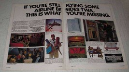 1972 TWA Airline Ad - This is What You&#39;re Missing - £14.89 GBP