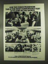 1972 TWA Airlines Ad - For the Coach Passenger - £14.68 GBP