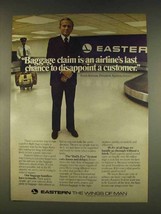 1976 Eastern Airlines Ad - Baggage Claim Last Chance - £14.49 GBP