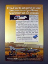 1978 Beechcraft Baron 58TC Plane Ad - Get a Grip - $18.49