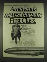 1978 American Airlines Ad - Newest Bargain First Class - $18.49