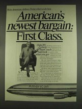 1978 American Airlines Ad - Newest Bargain First Class - £14.55 GBP