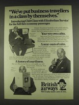 1978 British Airways Ad - Robert Morley - £14.81 GBP