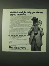 1978 British Airways Ad - We&#39;ll Take Good Care Of You - $18.49
