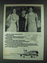 1979 Delta Airlines Ad - Captain Joe Kelly - £14.45 GBP