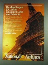 1979 National Airlines Ad - After Your Business - £14.48 GBP