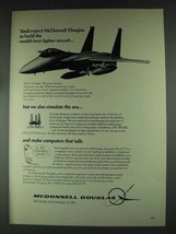 1979 McDonnell Douglas F-15 Eagle Ad - Best Fighter - £14.48 GBP