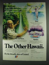 1979 United Airlines Ad - The Other Hawaii - £14.46 GBP