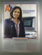 1980 American Airlines Ad - When I&#39;m on The Phone - £14.54 GBP