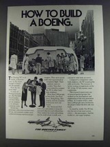 1980 Boeing 767 Airplane Ad - How to Build a Boeing - $18.49