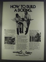1980 Boeing 767 Airplane Ad - How to Build - $18.49