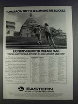 1980 Eastern Airlines Ad - Climbing The Rockies - £14.56 GBP