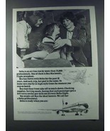 1981 Delta Airlines Ad - B. Macionski, Flight Attendant - £14.78 GBP