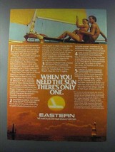 1981 Eastern Airlines Ad - When You Need the Sun - £14.56 GBP